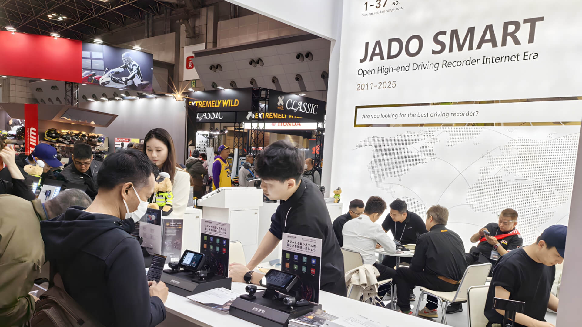 JADO Intelligent (China) Shines at Global Sources Spring Electronics Show in Hong Kong